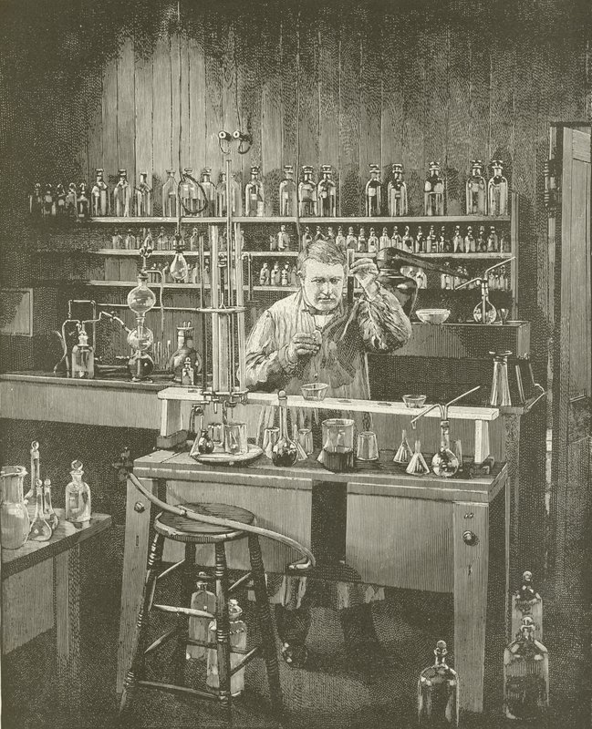 Thomas A Edison - O Mago de Menlo Park de English School