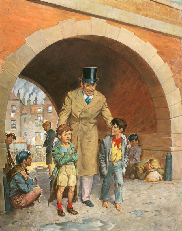 Thomas Barnardo: Campeão dos Pobres de English School