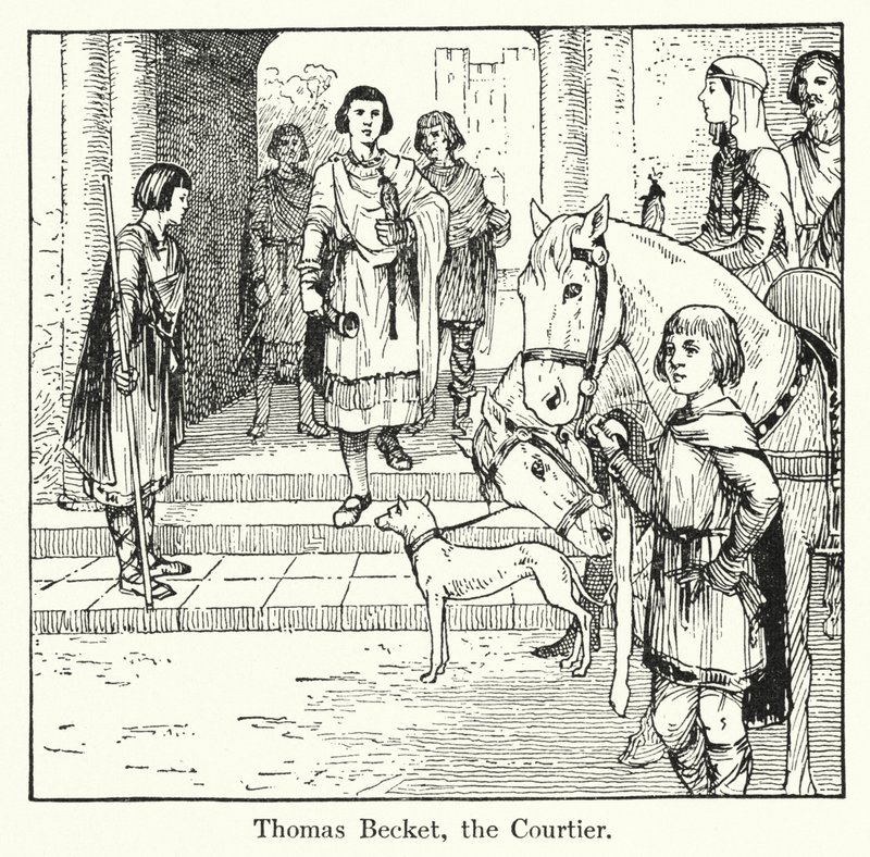 Thomas Becket, o cortesão de English School