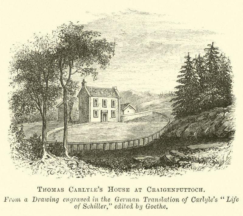 Thomas Carlyles House na Craigenputtoch de English School