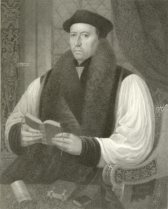Thomas Cranmer, arcebispo de Canterbury de English School
