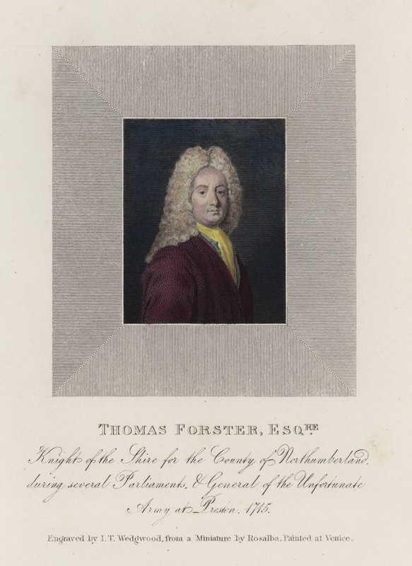 Thomas Forster (gravação a cores) de English School