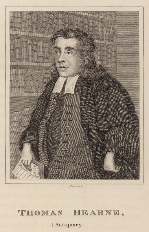 Thomas Hearne, Antiquário de English School