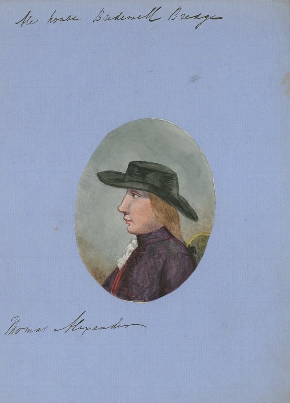 Thomas Hependen, a casa, Bridewell Bridge (wc no papel) de English School