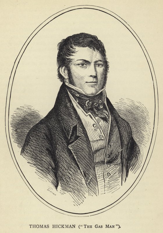 Thomas Hickman, o homem do gás de English School