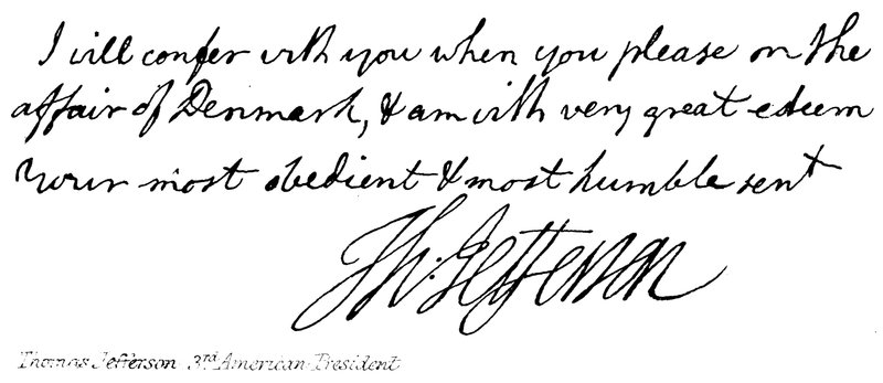 Thomas Jefferson, 3º presidente americano de English School