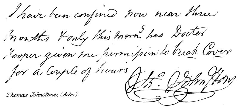 Thomas Johnstone, (ator) de English School