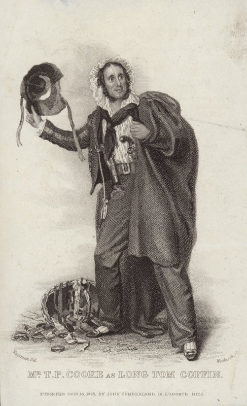 Thomas Potter Cooke como Long Tom Coffin de English School