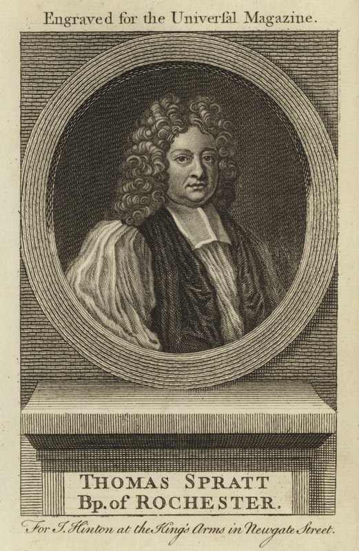 Thomas Spratt, bispo de Rochester de English School