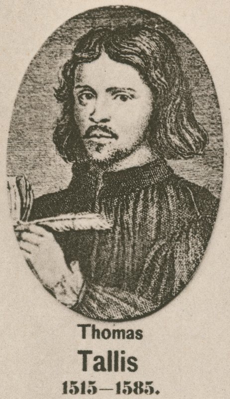 Thomas Tallis (gravura) de English School