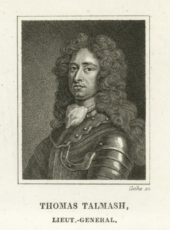 Thomas Talmash, Tenente-General (gravura) de English School