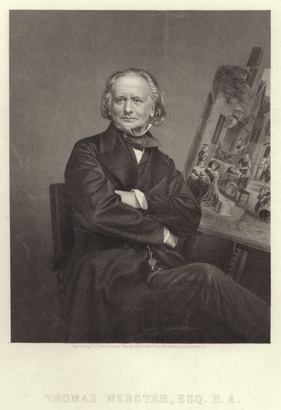 Thomas Webster, pintor de gênero inglês de English School