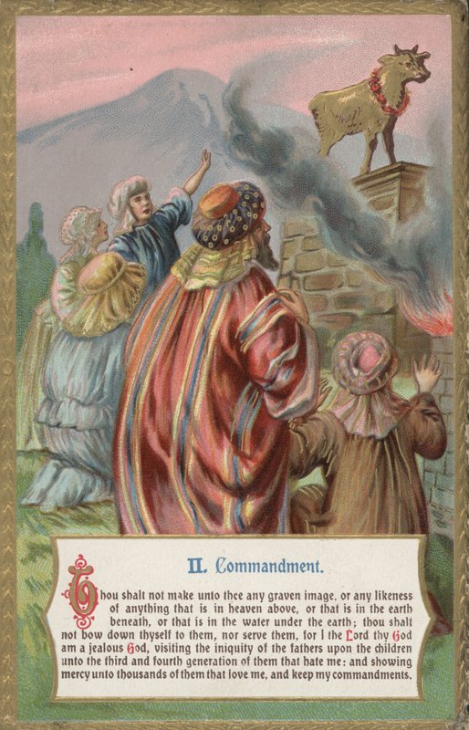 Você não faz nenhuma imagem de escultura (chromolitho) de English School