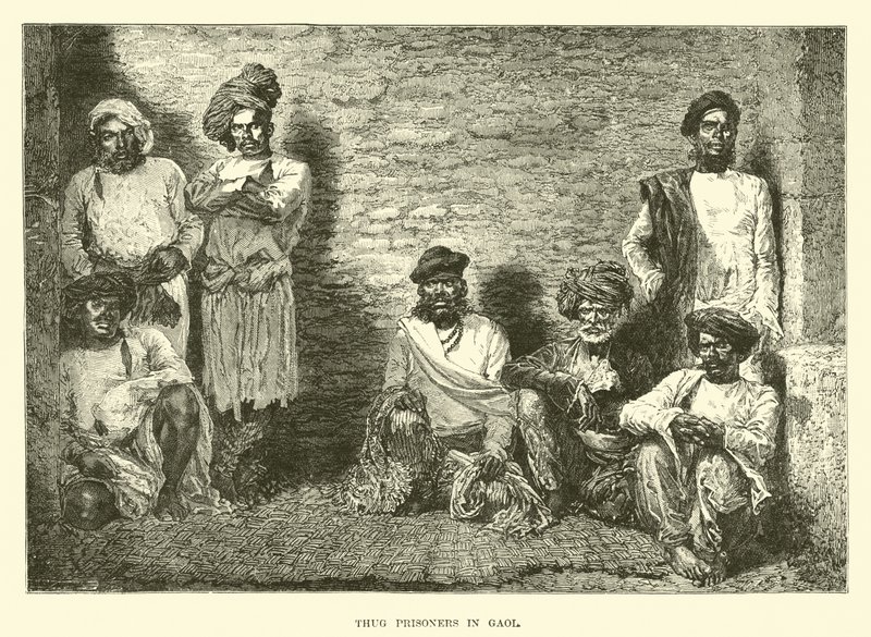 Prisioneiros de bandidos em Gaol de English School