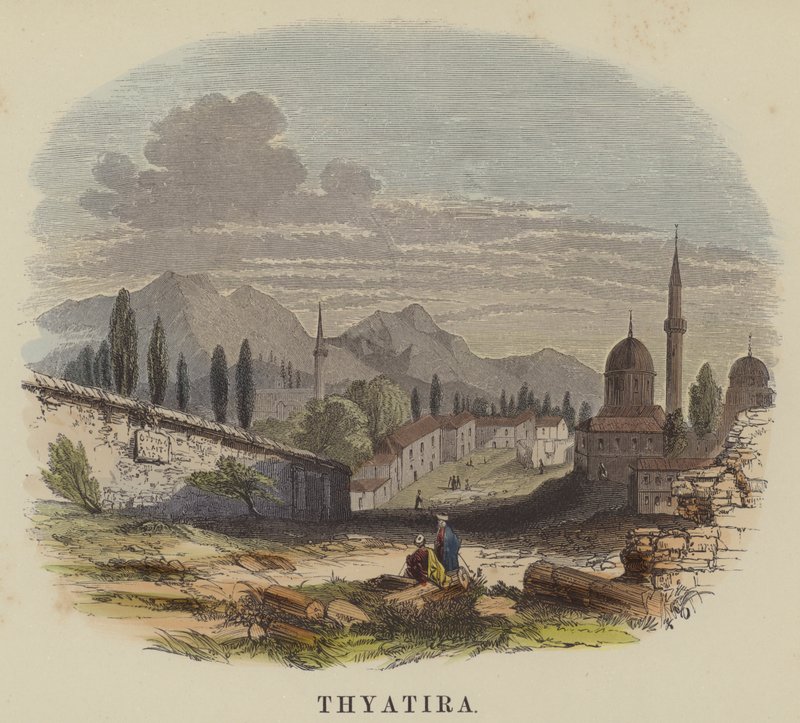Thyatira (gravura colorida) de English School