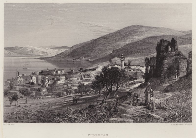 Tiberias (gravura) de English School