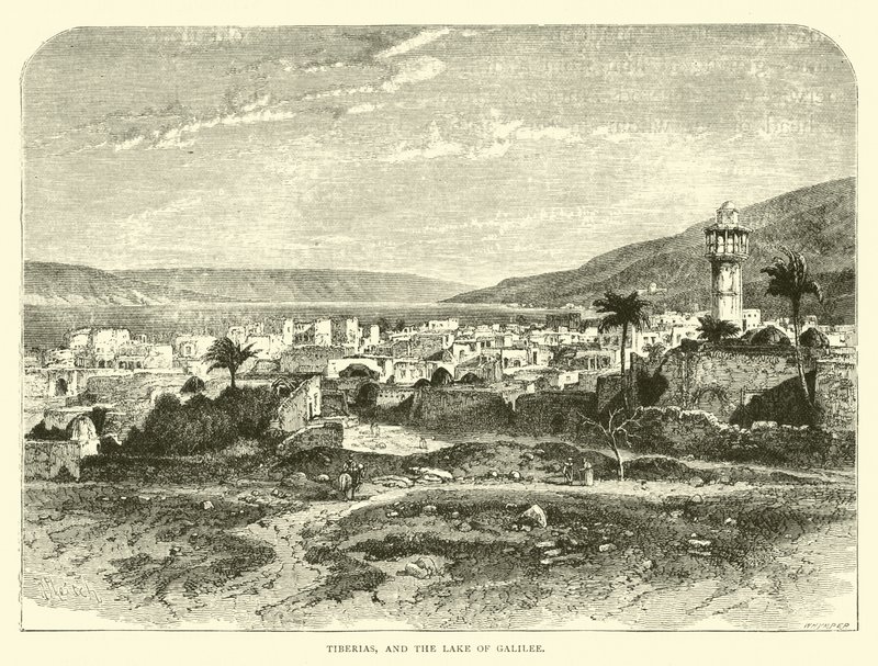 Tiberíades e o lago da Galileia de English School