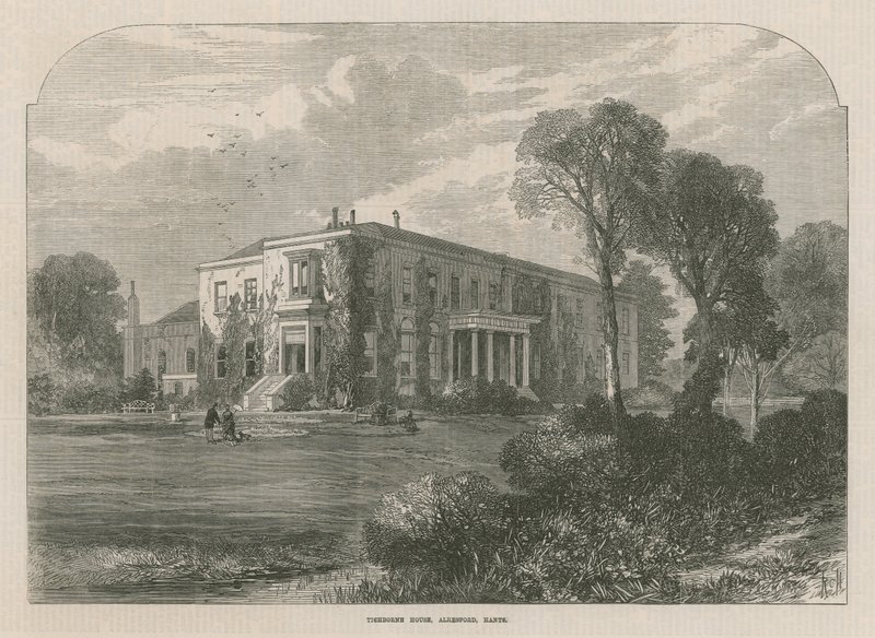 Tichborne House perto de Alresford de English School