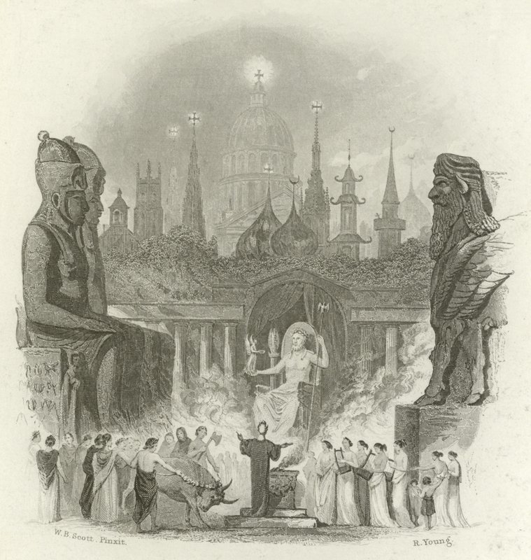 Página de rosto de The Faiths of the World, de James Gardner de English School