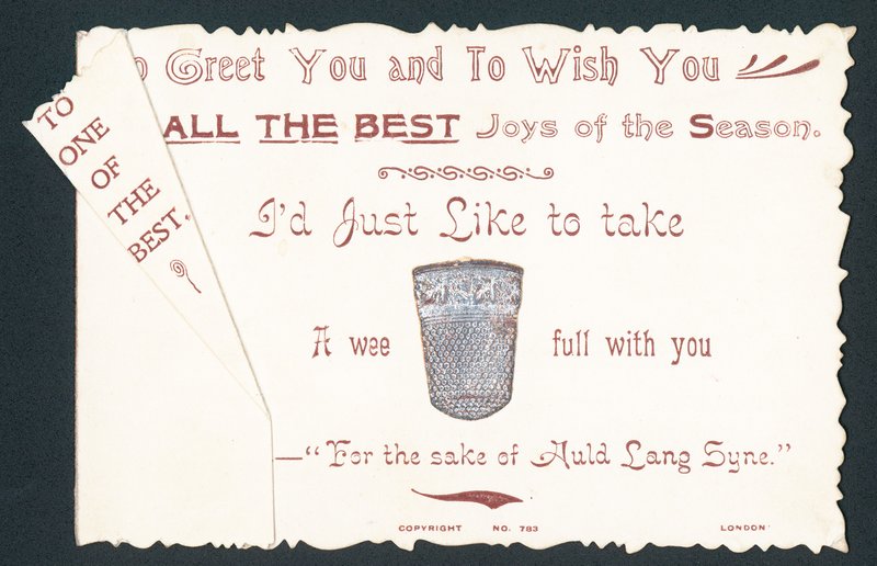 Para um dos melhores - cartão de Natal de English School