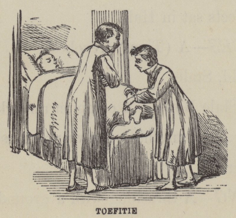 Toefitie (gravura) de English School