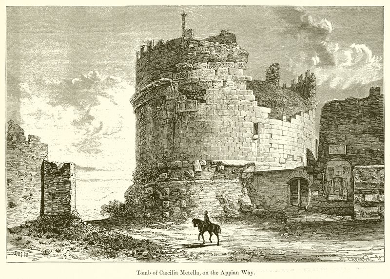 Tumba de Caecilia Metella, na Via Appian de English School