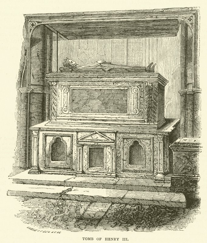 Túmulo de Henrique III (gravura) de English School