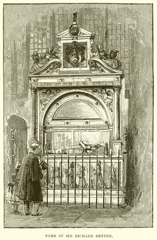 Túmulo de Sir Richard Smythe de English School
