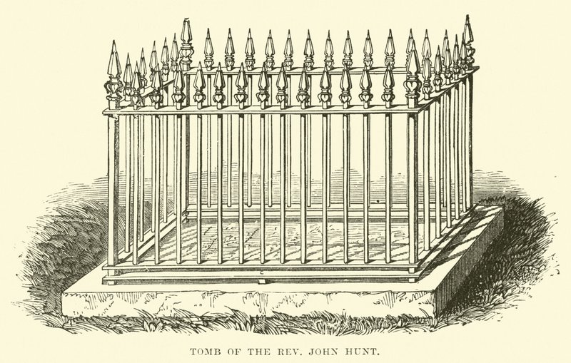 Túmulo do Reverendo John Hunt de English School