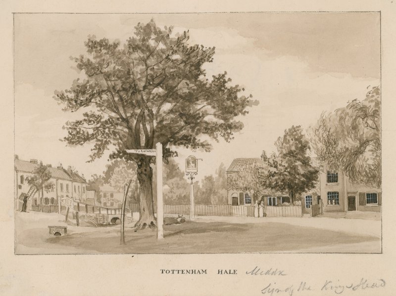 Tottenham Hale, Londres (wc no papel) de English School