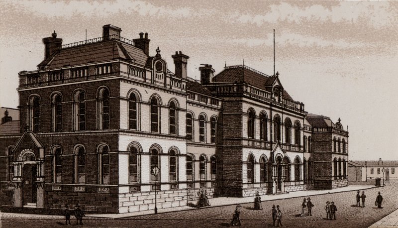 Prefeitura, Belfast (litho) de English School