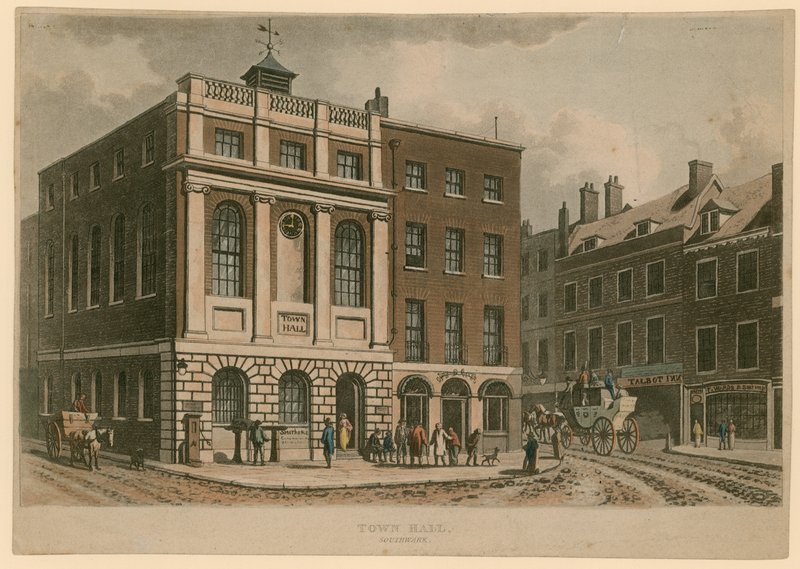 Câmara Municipal, Borough High Street, Southwark, Londres de English School