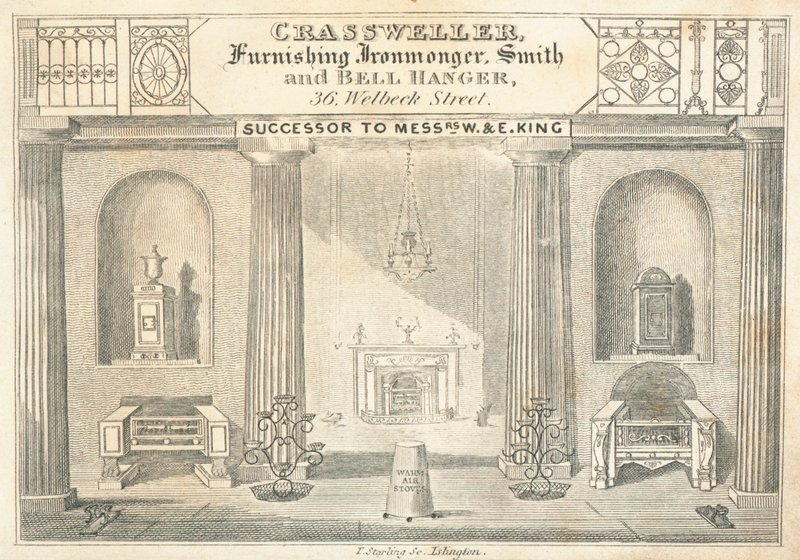 Cartão de comércio, Crassweller de English School