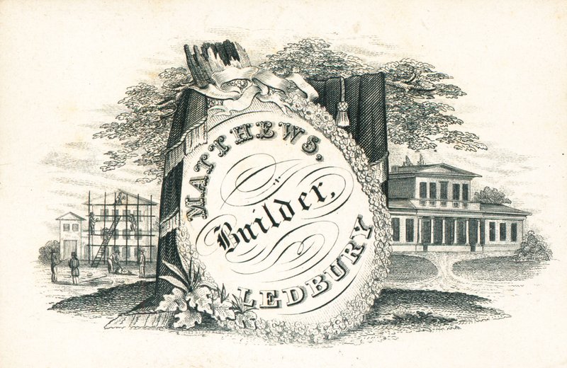 Cartão de comércio, Matthews de English School