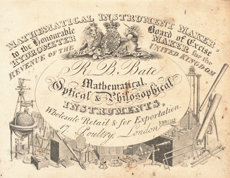 Cartão de comércio, RB Bate de English School