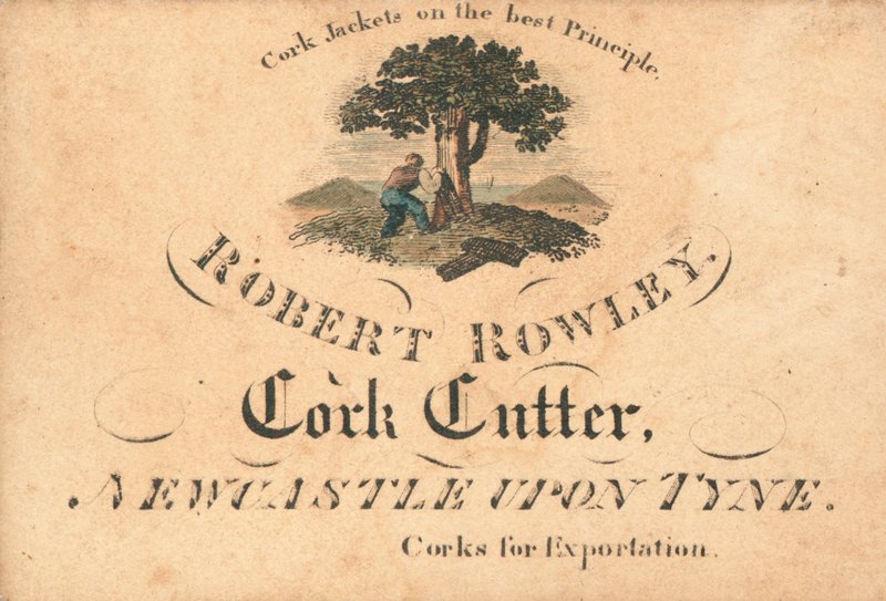 Cartão de comércio, Robert Rowley de English School