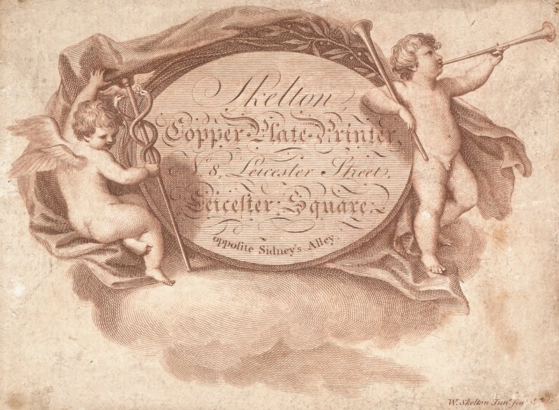 Cartão de comércio, Skelton de English School