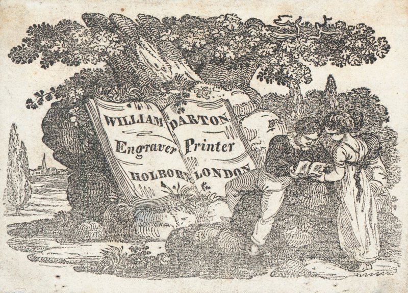 Cartão de comércio, William Darton de English School