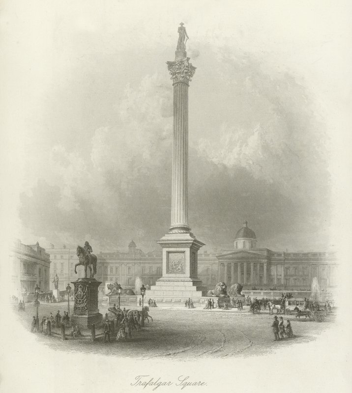Trafalgar Square, Londres de English School