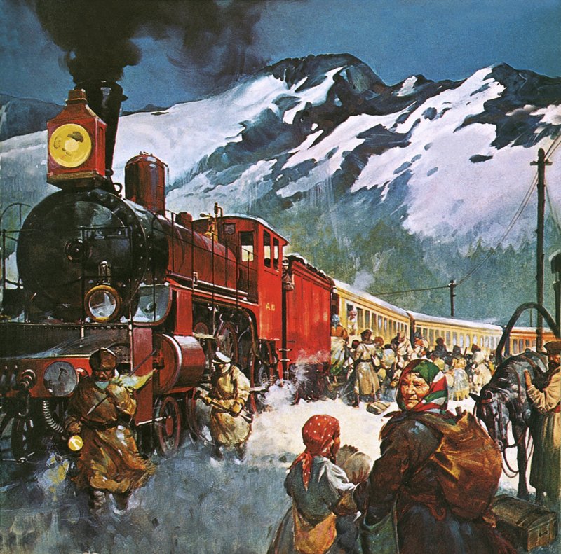 Ferrovia Trans Siberiana de English School