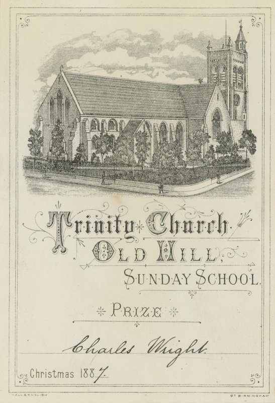 Prêmio Trinity Church Old Hill Sunday School de English School