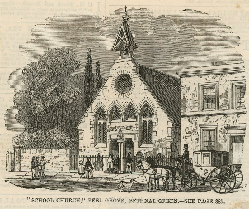 Igreja da Trindade em Bethnal Green de English School