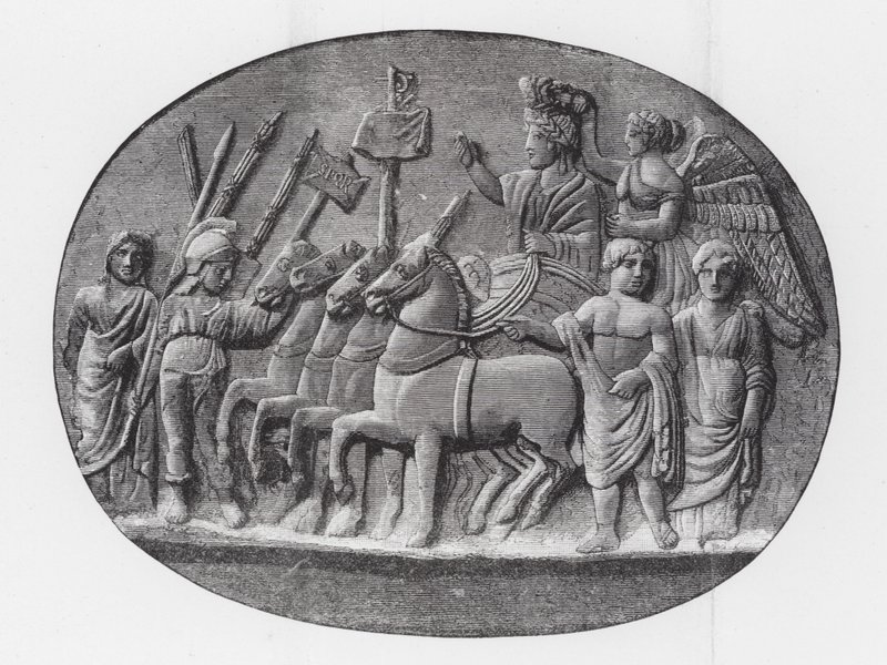 Triunfo de Constantino (gravura) de English School