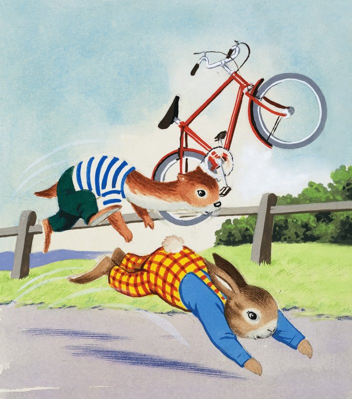 Tufty e bicicleta de English School