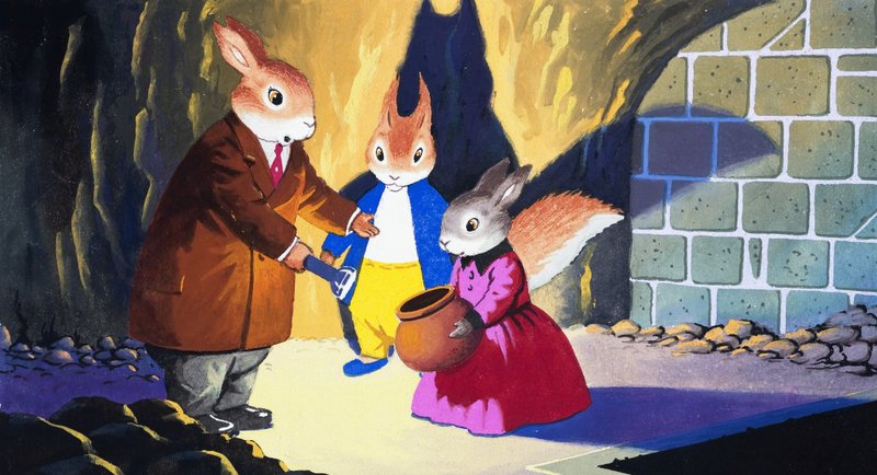 Tufty por torchlight de English School
