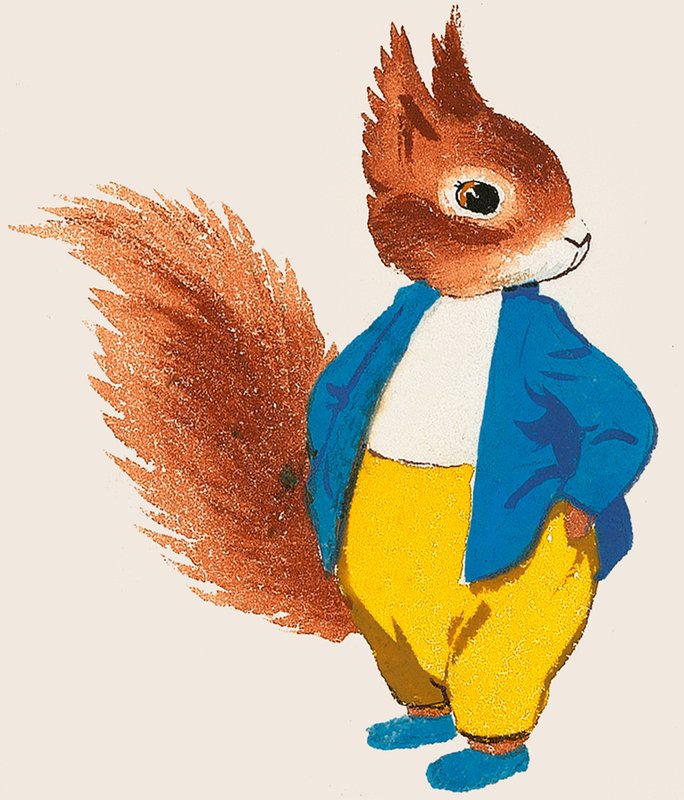 Tufty, o esquilo de segurança rodoviária de English School