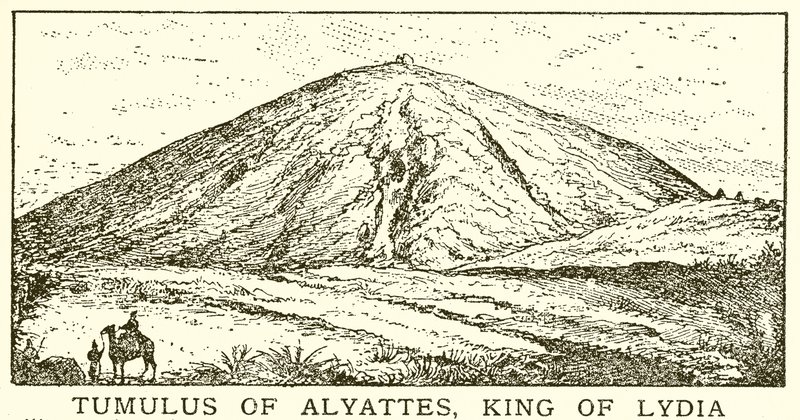 Túmulo de Alyattes, rei da Lídia de English School