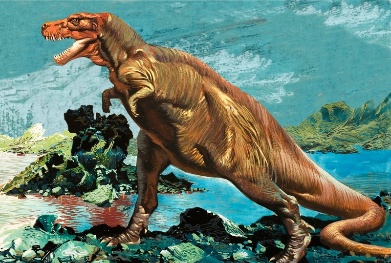 rei Tyranosaurus de English School