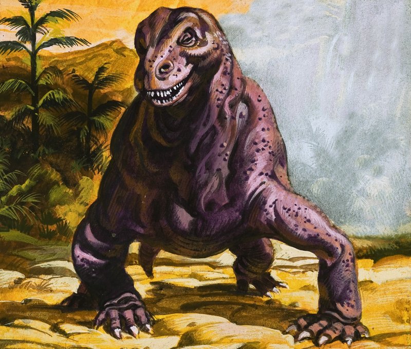 rei Tyranosaurus de English School