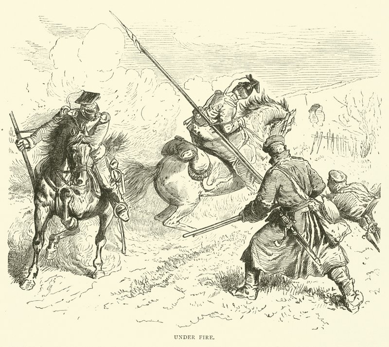 Sob fogo, setembro de 1870 de English School
